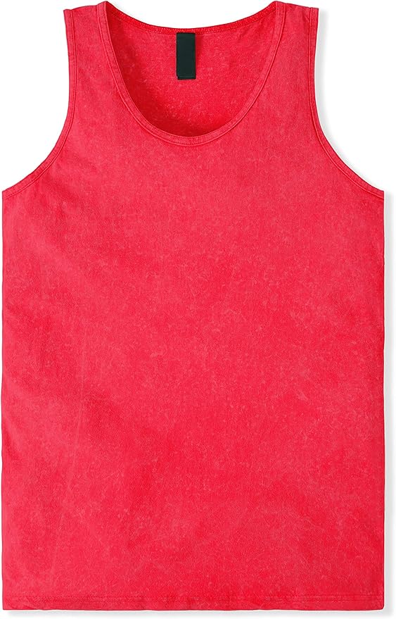 Hat and Beyond Mens Tank Top Soft Performance Boxing Gym Shirts Plain Muscle Tee