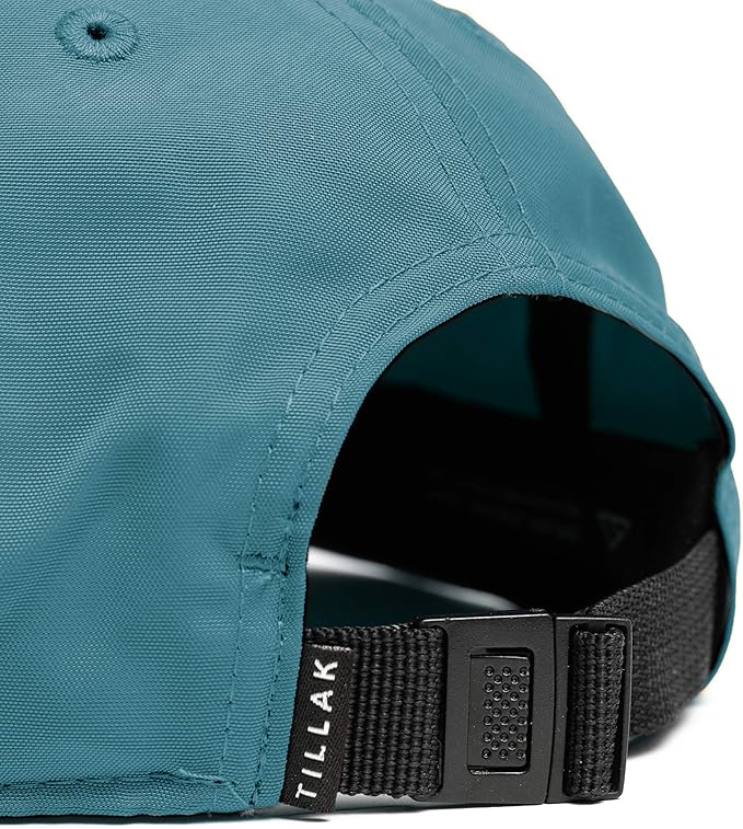 Tillak COHO Six Panel Hat, Kodra Nylon 6 Panel Cap with Snap Closure