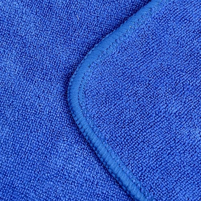 KinHwa Absorbent Workout Towels for Gym Soft 3 Pack Gym Towels for Sweat Microfiber Sports Towel Perfect Size for Workouts, Hot Yoga, Running, Biking or Camping 16inch x 31inch Gray+Purple+Blue