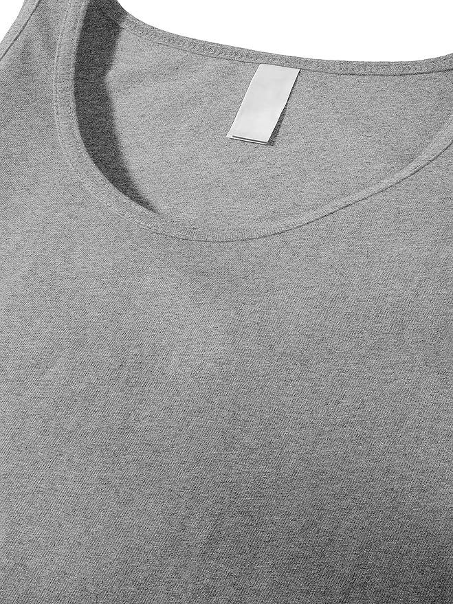 Hat and Beyond Mens Tank Top Soft Performance Boxing Gym Shirts Plain Muscle Tee