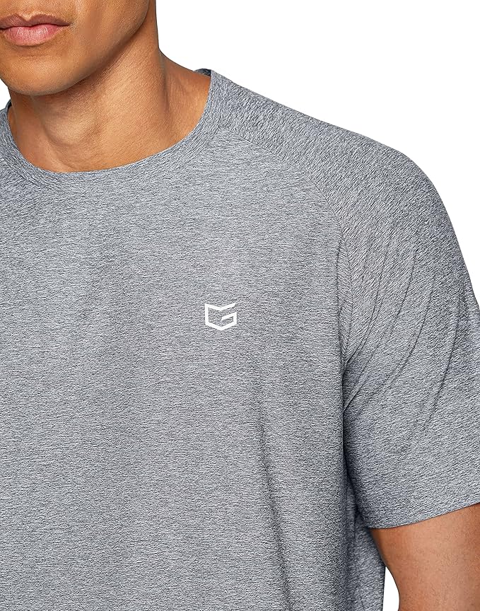 G Gradual Men's Workout Quick Dry T-Shirts Short Sleeve Lightweight Cooling Gym Shirts Tee for Running, Beach, Hiking